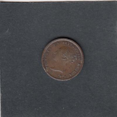 Beschrijving: 1/2 Farthing  VICTORIA